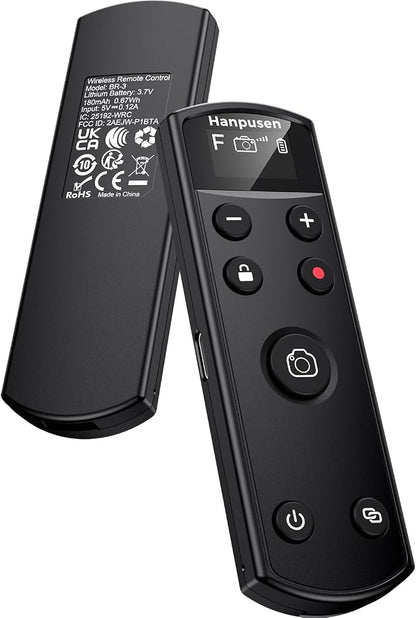 for Fujifilm Camera Remote Control, Hanpusen Rechargeable Wireless Shutter by HANPUSEN
