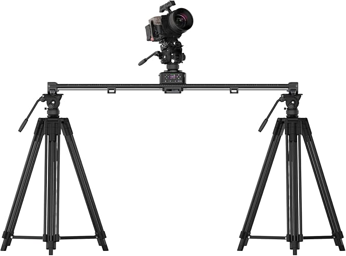 Zeapon AXIS 120 Multi-axis Motorized Camera Slider, LCD Screen APP Control - Image 3