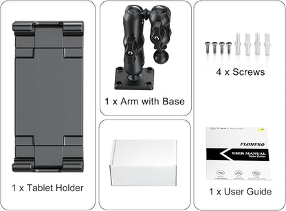 PLDHPRO Tablet Mount for Truck, Heavy Duty Drill Base Tablet Holder for Car - Image 7