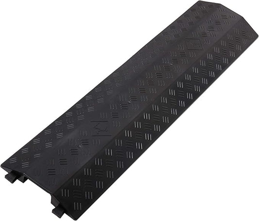 Medium 3 Pack - Floor Cord Cover Cord Protector Drop Over Drop Trak Cable Ramp by anbotek