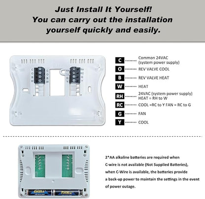Programmable Auto Changeover Thermostat - Image 5