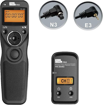 Wireless Shutter Release for Canon, Pixel TW-283 E3/N3 Wireless Remote Control by Pixel