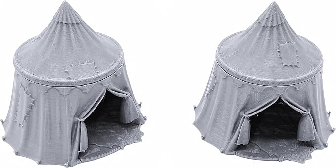 EnderToys Traveler's Camp I by Printable Scenery, 3D Printed Tabletop RPG - Image 3