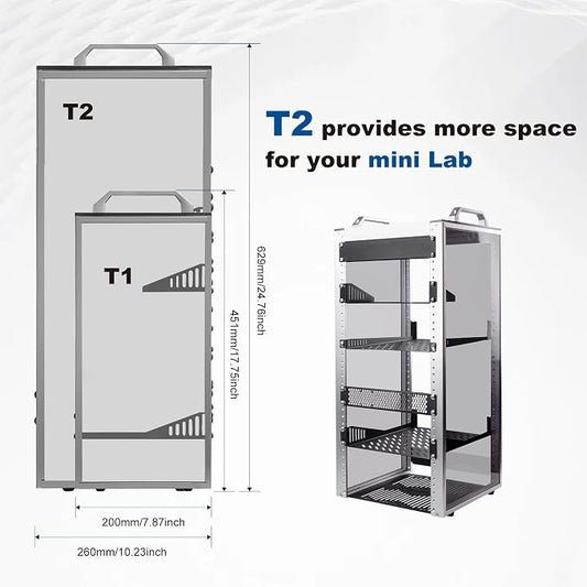 GeeekPi 12U Server Cabinet, 10 inch Server Rack - Image 2