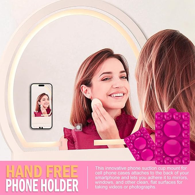 Silicone Suction Phone Holder Mount, Silicon Adhesive Phone Accessory - Image 7