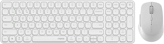 Rapoo 9360M Wireless Keyboard and Mouse Combo, Blade-Series E9310M 99-Key by Rapoo