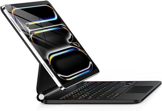for iPad Pro 13 Inch Case with Keyboard，Magic-Style Magnetic – 7 Colors by GGQFGTOJ
