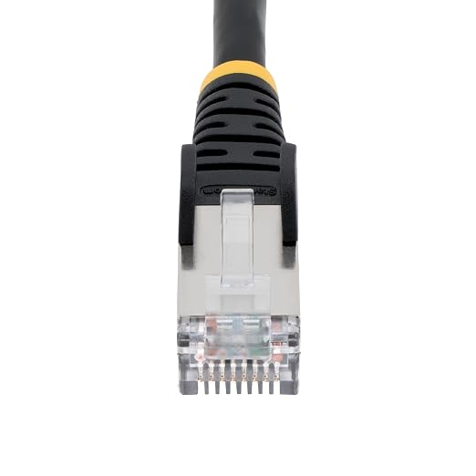StarTech.com 75ft Black CAT6a Ethernet Cable, Snagless RJ45, 100W PoE++ - Image 4