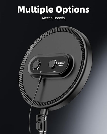 Weilisi Large Ring Light with 79" Stand, 6500K Professional Full-Screen Big - Image 4