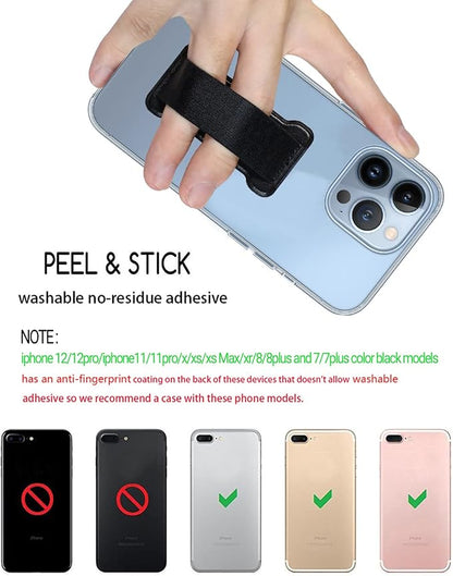 Phone Grip Strap Holder for Hand, Universal Finger Strap Phone Holder, Finger - Image 8