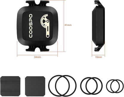 COOSPO Cadence & Speed Sensor for Cycling, Wireless Bluetooth & ANT+ Bike RPM - Image 7