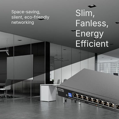 Zyxel 16 Port Network Switch | Unmanaged Gigabit Ethernet Switch | 16x GbE - Image 4