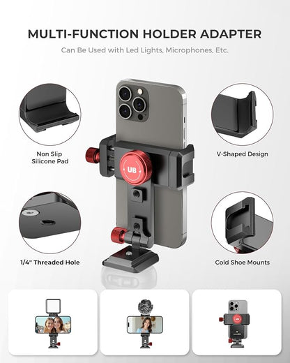 UBeesize Metal Phone Tripod Mount Cold Shoes - Image 3