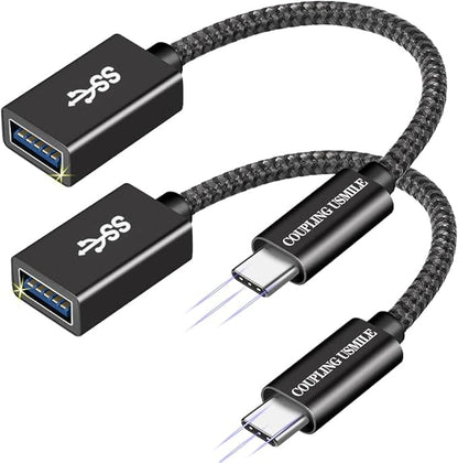 USB C to USB 3.2 Adapter, Transfer up to 10Gbps, Type C to USB(Male-Female OTG by Unknown