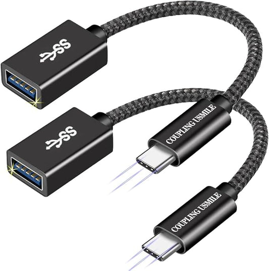 USB C to USB 3.2 Adapter, Transfer up to 10Gbps, Type C to USB(Male-Female OTG by Unknown