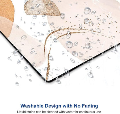 Mouse Pad, Modern Abstract Art Mouse Pad, Waterproof Mouse Mat Square Mousepad - Image 4