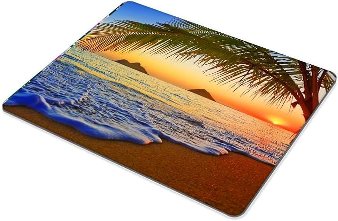 Pacific Sunrise at Lanikai Beach Mouse pad Customized Mousepad Non-Slip Rubber - Image 4