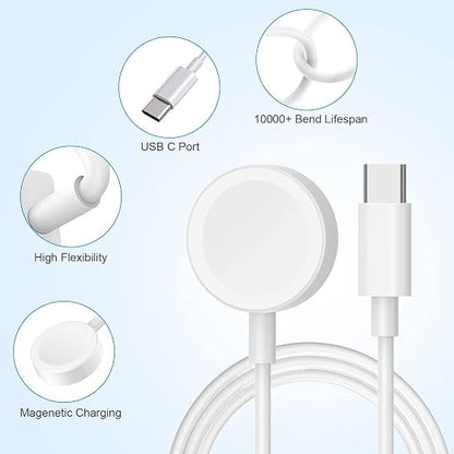 Fast Charge for Apple Watch Charger, 10FT Extra Long iWatch Charger Cable - Image 4