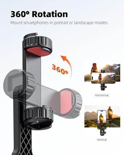 Phone Tripod Mount, Universal Cell Phone Mount - Image 4