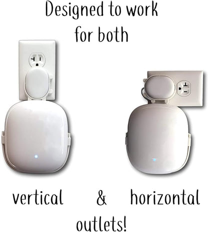 The Nest WiFi Pro Genie Wall Mount Outlet Holder Stand | Lowest Profile | Open - Image 3