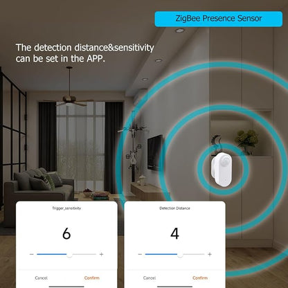 Presence Sensor Wireless, WenzhiIoT Smart Motion Sensor Zigbee 24 GHz Radar - Image 7