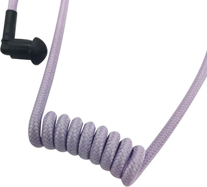 2-Way Radio Earpiece Nylon Acoustic Braided Tube Ear Coils Knitted Replacement - Image 3