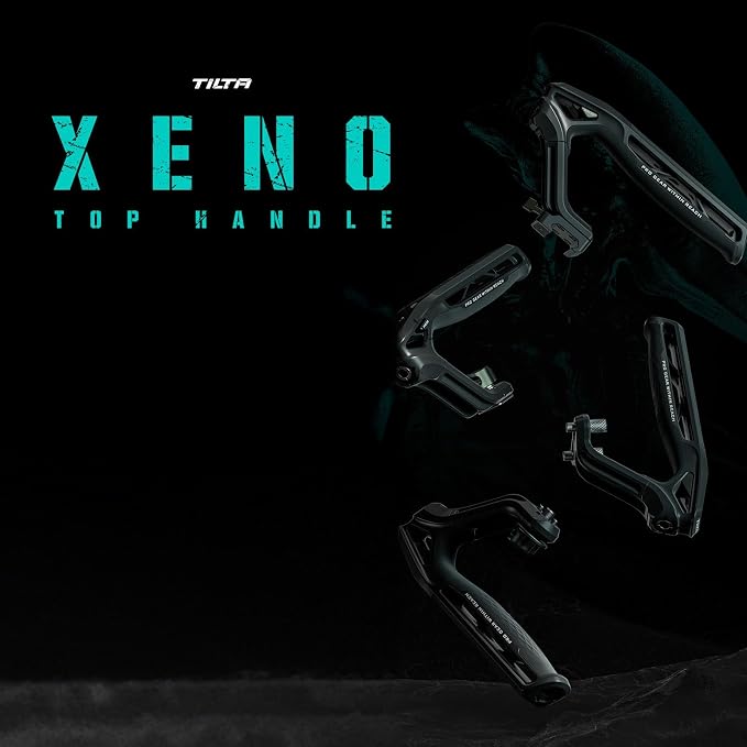 Tilta Xeno Top Handle for Filmmakers & Cameras- Black | Aluminum Alloy and - Image 3