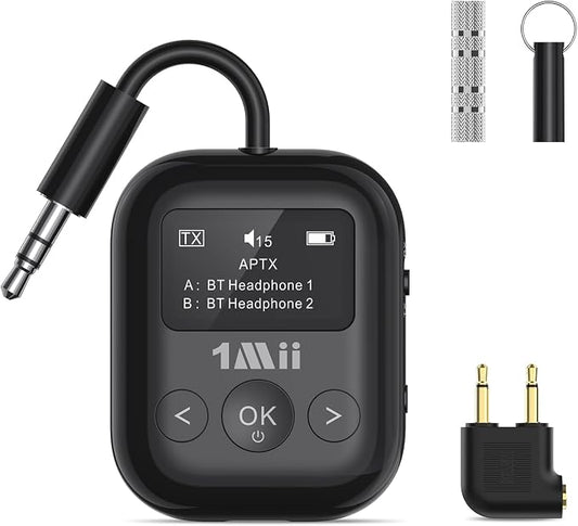 1Mii SafeFly Min+ Bluetooth Transmitter and Receiver, Supports to 2 by 1Mii
