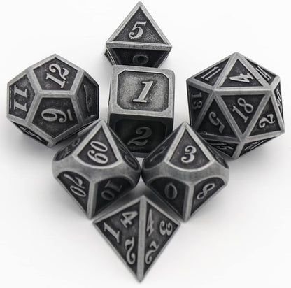 Metal Dice Set, HNCCESG Polyhedral D&D Dice - Image 4