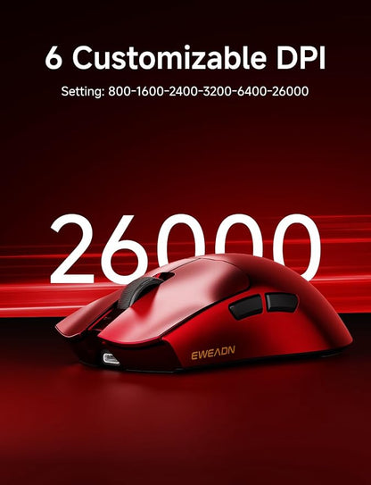 S9 Pro Wireless Gaming Mouse, 59G Ergonomic Computer Mouse, Triple Modes - Image 5