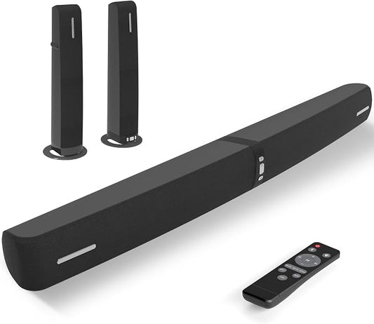 Sound Bar for Smart TV, 90W Soundbar by Assistrust