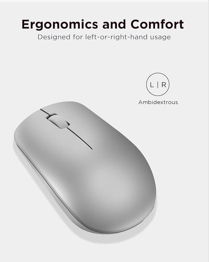 Lenovo 530 Full Size Wireless Computer Mouse - Image 4