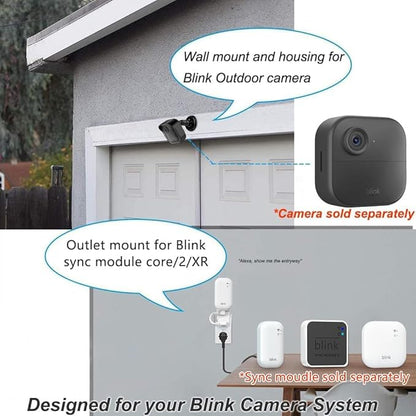 All-New Blink Outdoor Camera Surveillance Mount, 4 Pack Weatherproof Protective - Image 3
