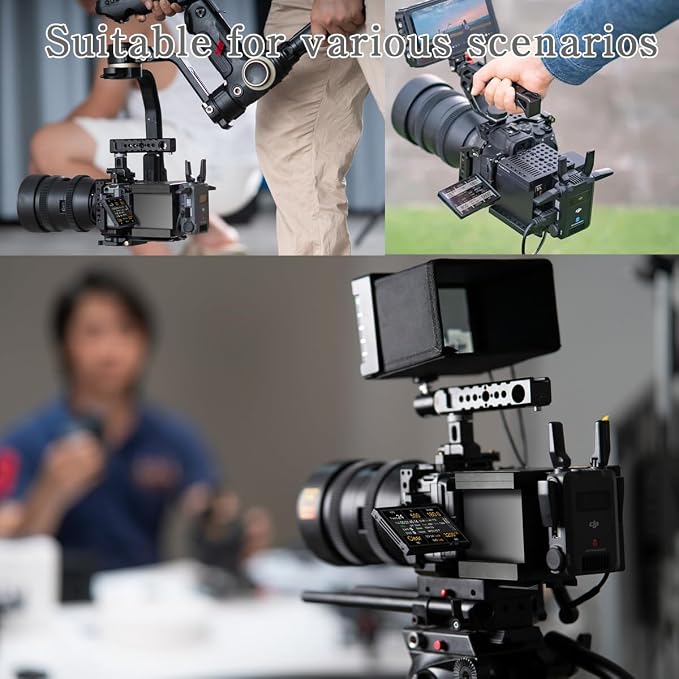 Camera Expansion cage Modular Camera Cooling Fan Cage Expansion Kit - Image 6