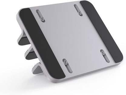 Double Aluminum Laptop Vertical Stand Organizer, Sturdy Notebook Computer - Image 3