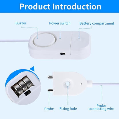 Smart Water Leak Detector, 120dB Adjustable Alarm Suit - Image 3