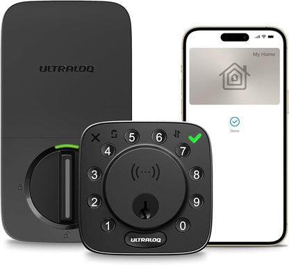 ULTRALOQ Bolt NFC Smart Lock, Tap to Unlock by ULTRALOQ
