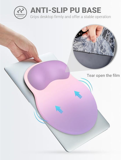 Ergonomic Mouse Pad Wrist Support, Comfortable Mouse Pad Wrist Rest, Relieve - Image 6