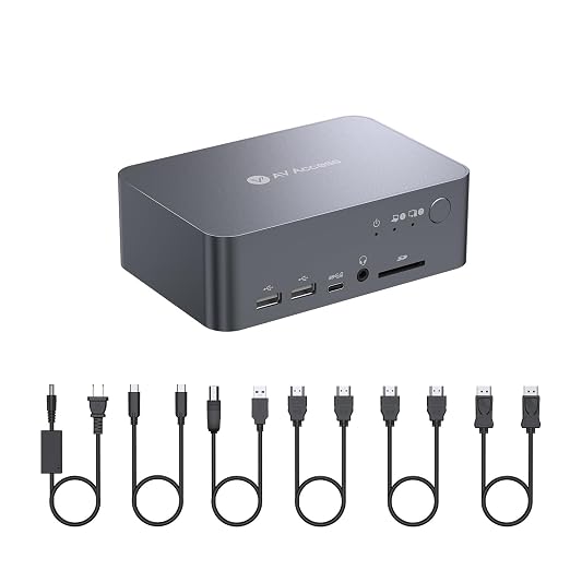 AV Access Docking Station Dual Monitor by ACTIONSGLOBALUSINC