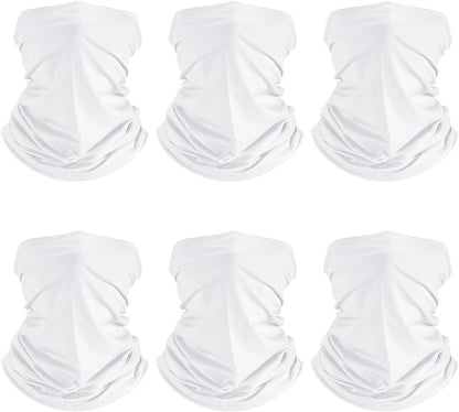 Geyoga 6 Pieces Summer UV Protection Cooling Neck Gaiter Face Clothing Neck by Geyoga