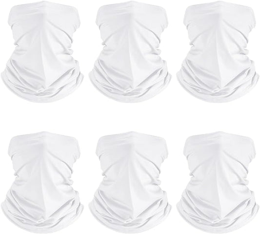 Geyoga 6 Pieces Summer UV Protection Cooling Neck Gaiter Face Clothing Neck by Geyoga