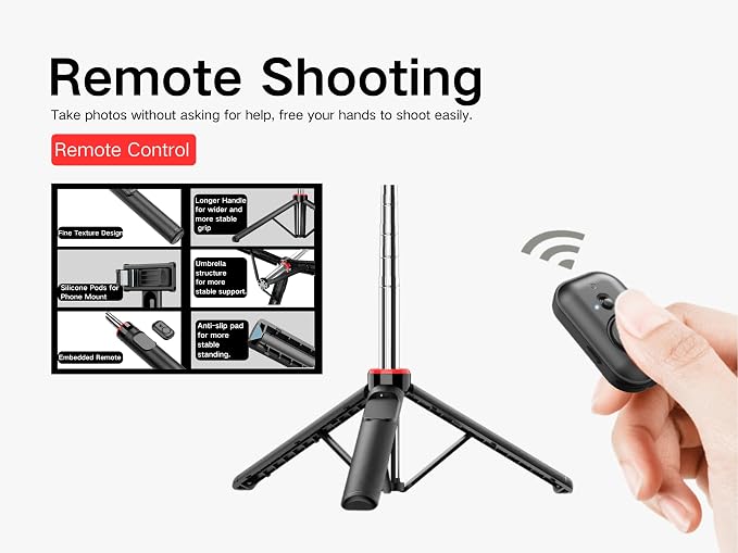 C13D 53" Selfie Stick Tripod - Image 2