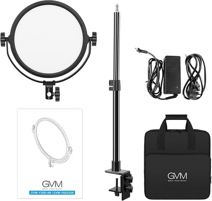 GVM Desk Mount LED Video Light, Bi-Color Professional Light - Image 8