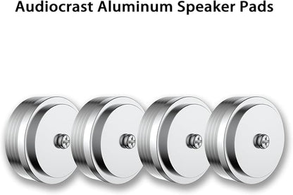 Audiocrast IF3917S HiFi Speaker Isolation Feet Pads 4PCs Aluminum 39x17mm - Image 7
