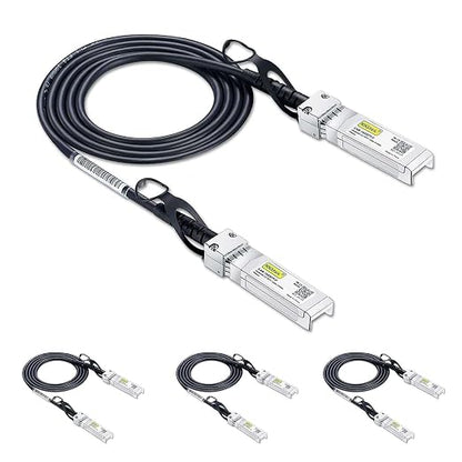 10Gtek SFP+ DAC Twinax Cable, 10G SFP+ to SFP+ Direct Attach Copper Patch by 10Gtek