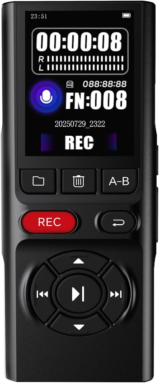 64GB Jaswill Digital Voice Recorder by Jaswill