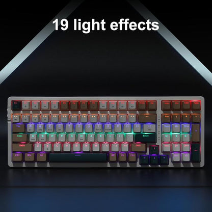 Wireless Mechanical Keyboard, Triple Mode 2.4G/USB-C/BT Gaming Keyboards 100 - Image 4