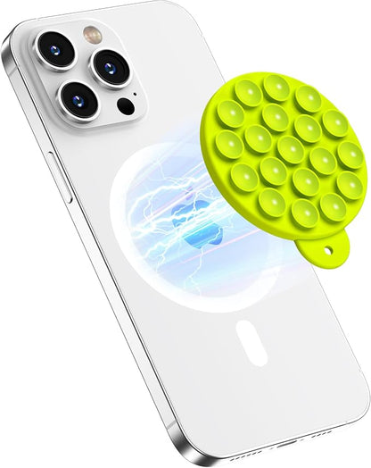 Magnetic Suction Cup Phone Mount by HSAOHD