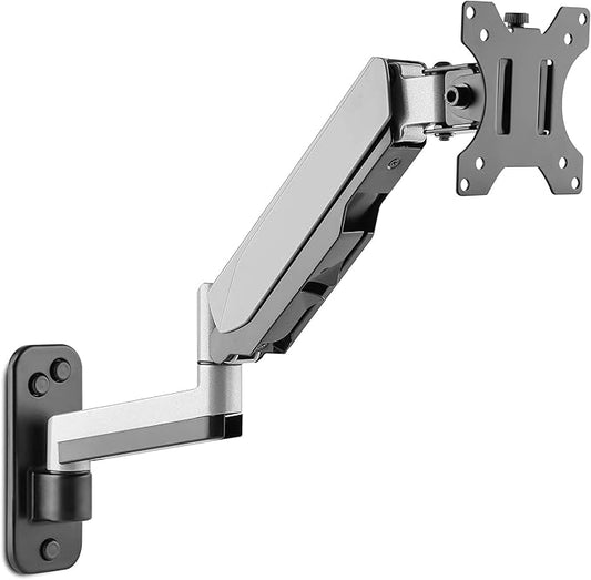 AVLT Single 13"-32" Monitor Wall Mount fits One Flat/Curved Computer Monitor by AVLT-USA