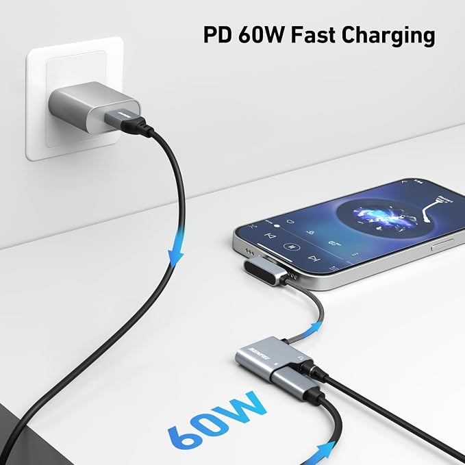 BENFEI USB C to Audio Jack Adapter - Image 4